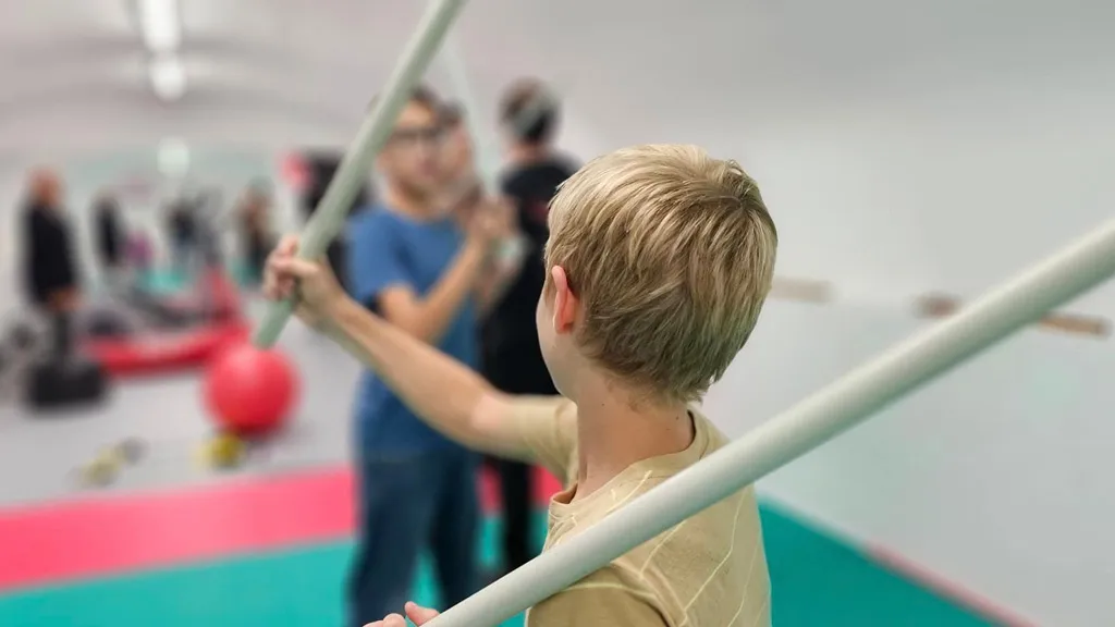 Gyerek és ifi eskrima edzés